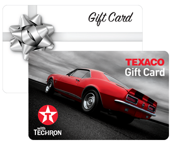 Texaco gift card