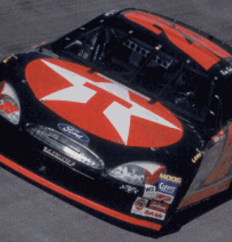 Texaco brand on car