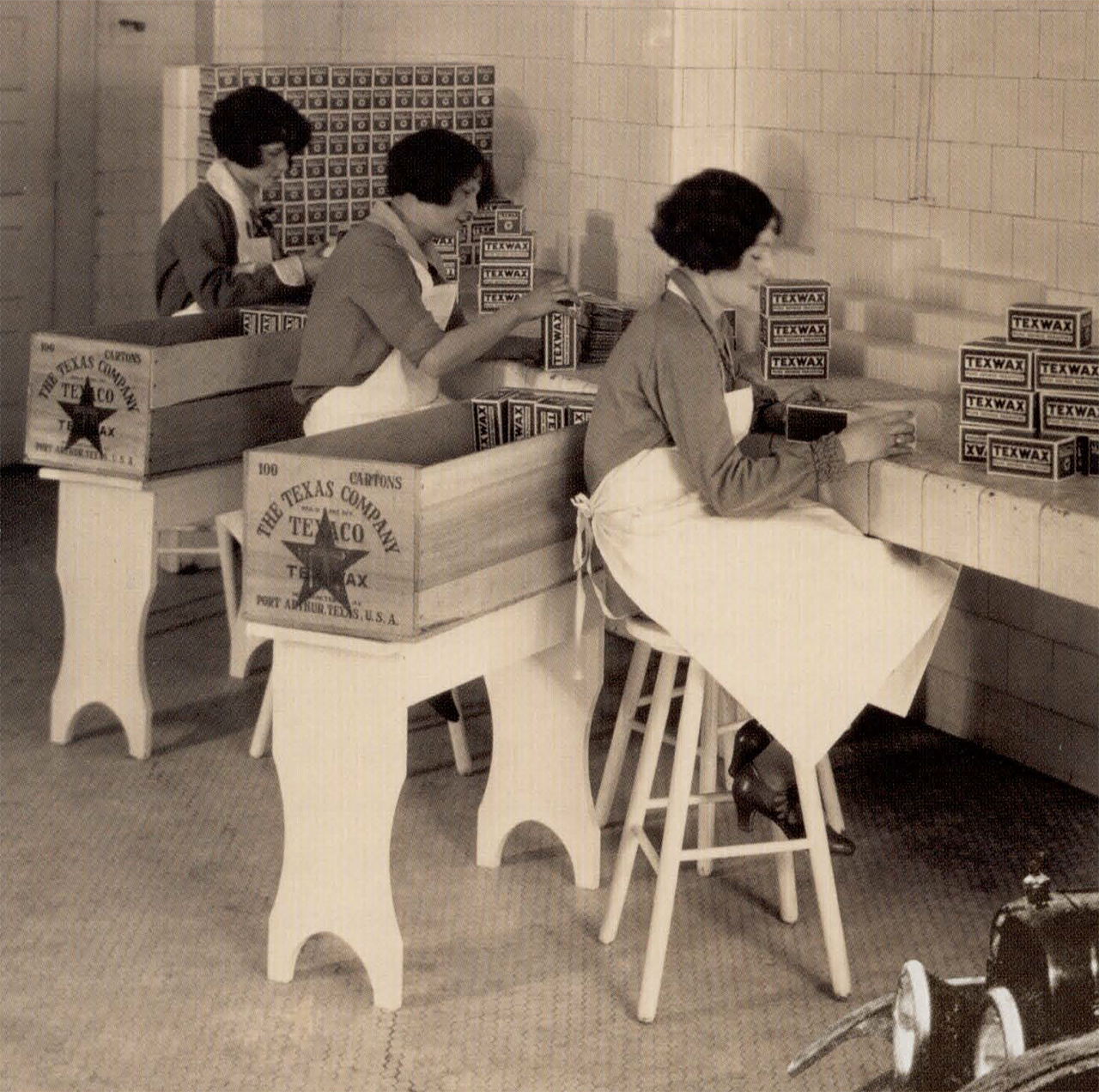 Women working in factory